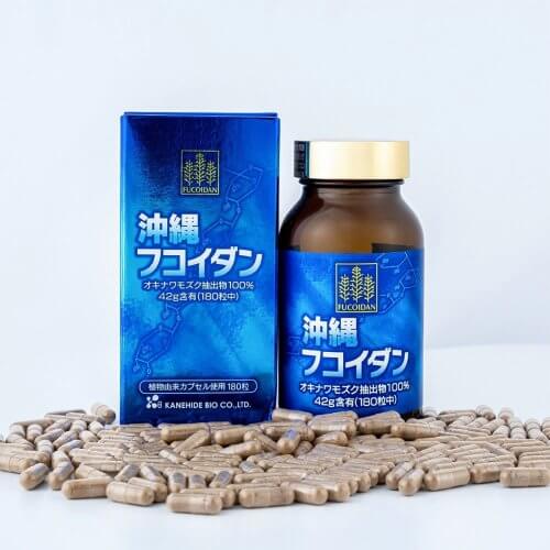 Fucoidan Okinawa 180 viên giúp tăng cường miễn dịch, hỗ trợ phòng ngừa và điều trị ung thư, thúc đẩy tế bào ung thư tự chết, giảm tác dụng phụ hóa trị, xạ trị.